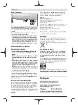 Preview for 54 page of Bosch Professional GWS 11-125 P Original Instructions Manual