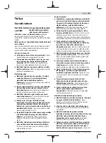 Preview for 147 page of Bosch Professional GWS 11-125 P Original Instructions Manual