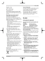 Preview for 247 page of Bosch Professional GWS 11-125 P Original Instructions Manual