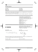 Предварительный просмотр 395 страницы Bosch Professional GWS 11-125 P Original Instructions Manual