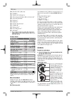 Preview for 114 page of Bosch Professional GWS 12-125 S Original Instructions Manual