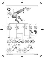 Предварительный просмотр 4 страницы Bosch Professional GWS 14-125 Original Instructions Manual