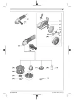 Предварительный просмотр 5 страницы Bosch Professional GWS 14-125 Original Instructions Manual