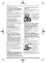 Предварительный просмотр 134 страницы Bosch Professional GWS 14-125 Original Instructions Manual