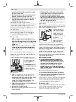 Предварительный просмотр 326 страницы Bosch Professional GWS 14-125 Original Instructions Manual