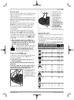 Предварительный просмотр 349 страницы Bosch Professional GWS 14-125 Original Instructions Manual