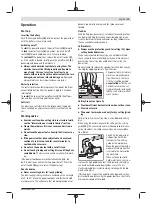 Предварительный просмотр 13 страницы Bosch Professional GWS 180-LI Original Instructions Manual