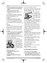 Предварительный просмотр 62 страницы Bosch Professional GWS 180-LI Original Instructions Manual