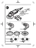 Preview for 4 page of Bosch Professional GWS 2000 Original Instructions Manual