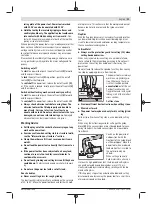 Preview for 21 page of Bosch Professional GWS 2000 Original Instructions Manual