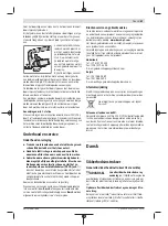 Preview for 67 page of Bosch Professional GWS 2000 Original Instructions Manual