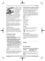 Preview for 107 page of Bosch Professional GWS 2000 Original Instructions Manual