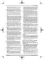 Preview for 189 page of Bosch Professional GWS 2000 Original Instructions Manual