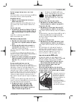 Preview for 203 page of Bosch Professional GWS 2000 Original Instructions Manual