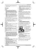 Preview for 221 page of Bosch Professional GWS 2000 Original Instructions Manual