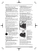 Preview for 244 page of Bosch Professional GWS 2000 Original Instructions Manual