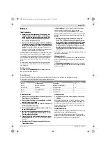 Preview for 11 page of Bosch Professional GWS 9-115 S Original Instructions Manual