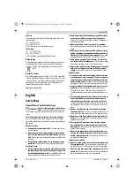 Preview for 13 page of Bosch Professional GWS 9-115 S Original Instructions Manual