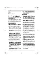 Preview for 14 page of Bosch Professional GWS 9-115 S Original Instructions Manual