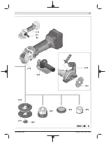 Предварительный просмотр 5 страницы Bosch Professional GWX 18V-8 Original Instructions Manual