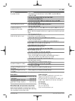 Предварительный просмотр 259 страницы Bosch Professional Heavy Duty GAS 35 H AFC Original Instructions Manual