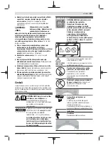 Предварительный просмотр 261 страницы Bosch Professional Heavy Duty GAS 35 H AFC Original Instructions Manual