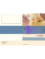 Bosch prp626b70e01 Operating Instructions Manual предпросмотр