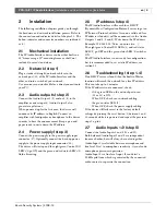 Preview for 8 page of Bosch PRS-1AIP1 Installation And User Instructions Manual