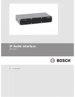 Bosch PRS-1AIP1 Operating Manual предпросмотр