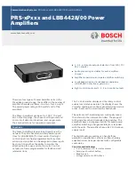 Bosch PRS?xPxxx Information предпросмотр