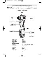 Предварительный просмотр 8 страницы Bosch PS10 Operating/Safety Instructions Manual