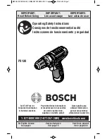Bosch PS130 Operating/Safety Instructions Manual preview