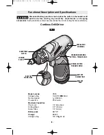 Предварительный просмотр 8 страницы Bosch PS20 Operating/Safety Instructions Manual