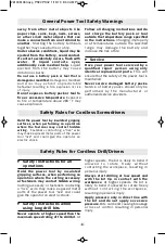 Preview for 4 page of Bosch PS22 Operating/Safety Instructions Manual