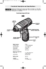 Предварительный просмотр 8 страницы Bosch PS40 Operating/Safety Instructions Manual