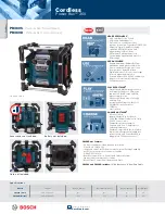 Предварительный просмотр 22 страницы Bosch PS50-2A User Manual