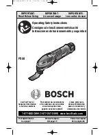 Предварительный просмотр 1 страницы Bosch PS50 Operating/Safety Instructions Manual