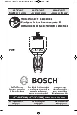 Bosch PS90 Operating/Safety Instructions Manual предпросмотр