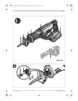 Предварительный просмотр 3 страницы Bosch PSA 18 LI Original Instructions Manual