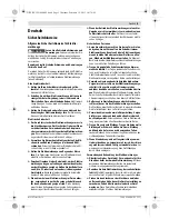 Предварительный просмотр 5 страницы Bosch PSA 18 LI Original Instructions Manual