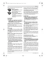 Предварительный просмотр 9 страницы Bosch PSA 18 LI Original Instructions Manual