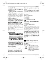 Предварительный просмотр 41 страницы Bosch PSA 18 LI Original Instructions Manual