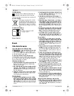 Предварительный просмотр 58 страницы Bosch PSA 18 LI Original Instructions Manual