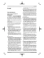 Предварительный просмотр 5 страницы Bosch PSA 700 E Original Instructions Manual