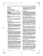 Предварительный просмотр 5 страницы Bosch PSA 9000E Original Instructions Manual