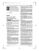 Предварительный просмотр 19 страницы Bosch PSA 9000E Original Instructions Manual