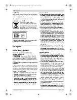 Предварительный просмотр 24 страницы Bosch PSA 9000E Original Instructions Manual