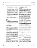 Предварительный просмотр 32 страницы Bosch PSA 9000E Original Instructions Manual