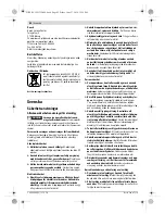 Предварительный просмотр 42 страницы Bosch PSA 9000E Original Instructions Manual