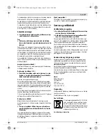 Предварительный просмотр 49 страницы Bosch PSA 9000E Original Instructions Manual